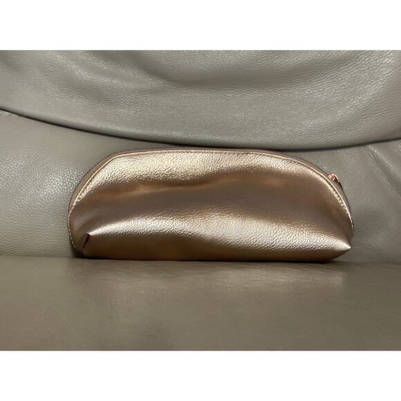 NEW MORPHE Rose Gold Zippered Cosmetic Case - Picture 1 of 6
